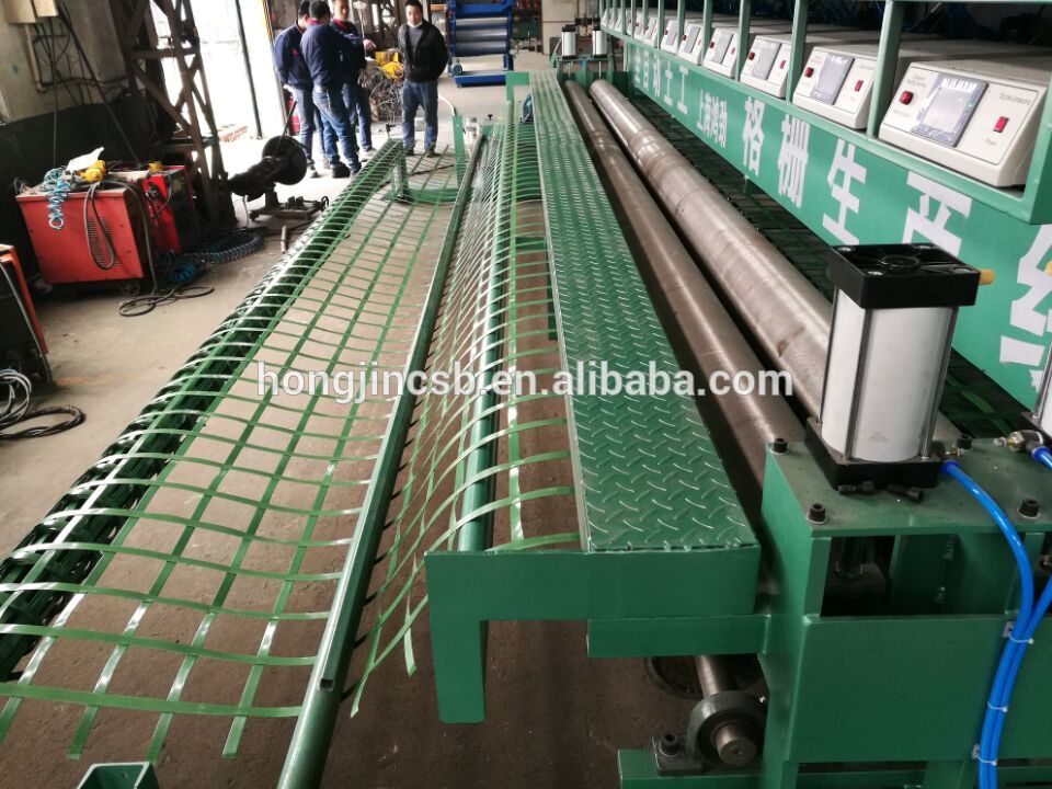 HJM-24-6 PET geogrid production line